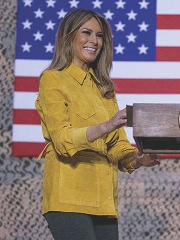 Melania Trump Yellow Jacket