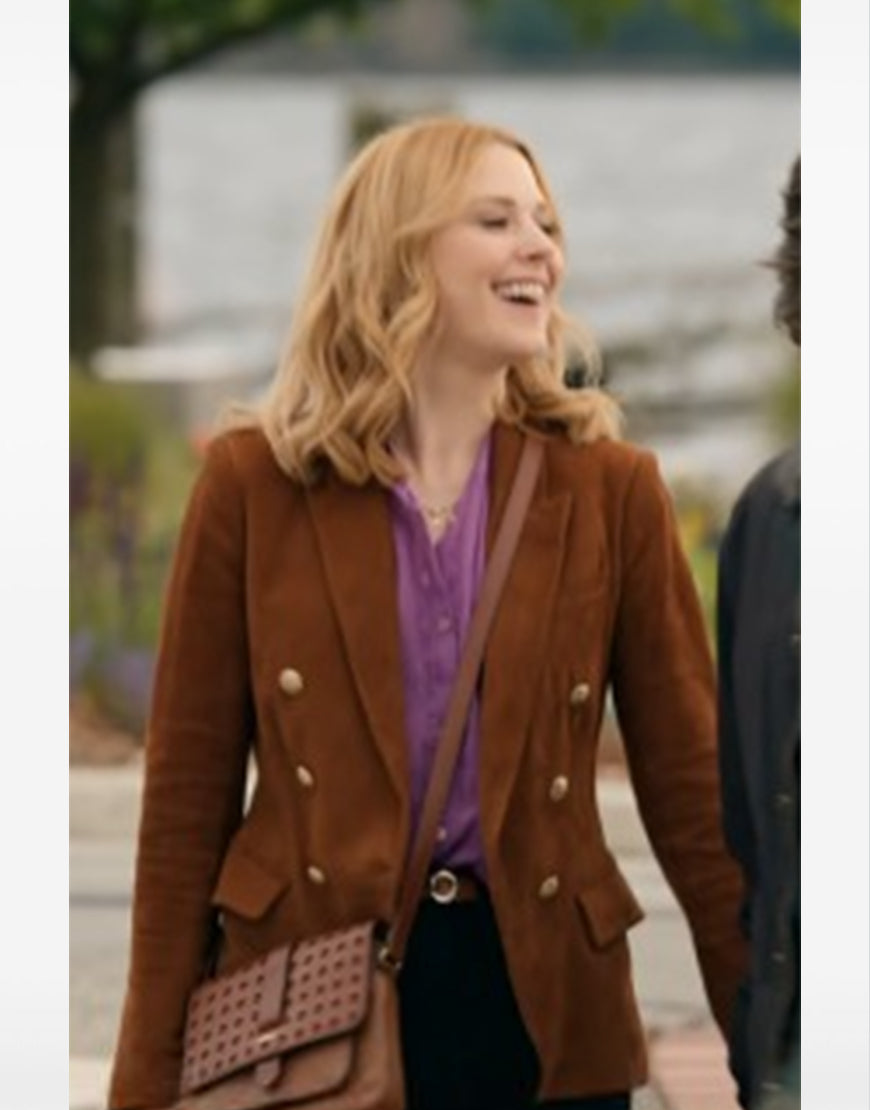 Virgin River S06 Alexandra Breckenridge Brown Blazer