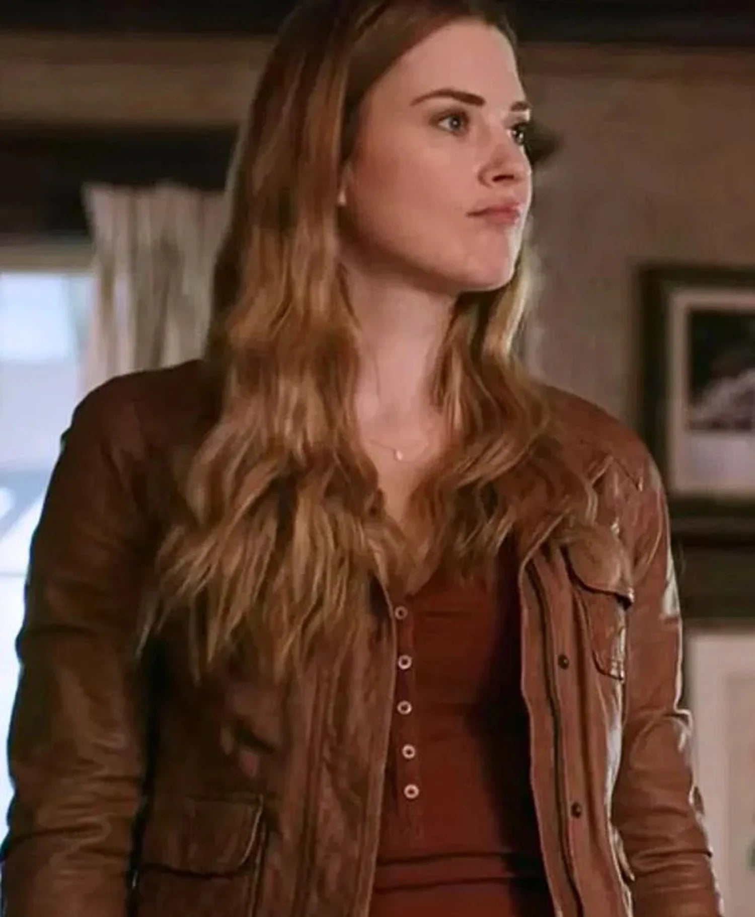 Melinda Monroe Virgin River Season 02 Leather Jacket