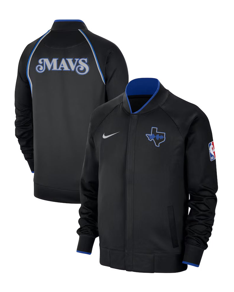 Men’s Dallas Mavericks Black City Edition Showtime Jacket