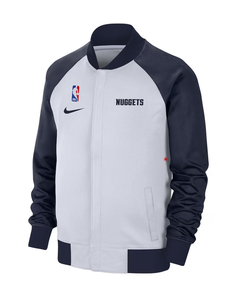 Men’s Denver Nuggets White City Edition Showtime Jacket