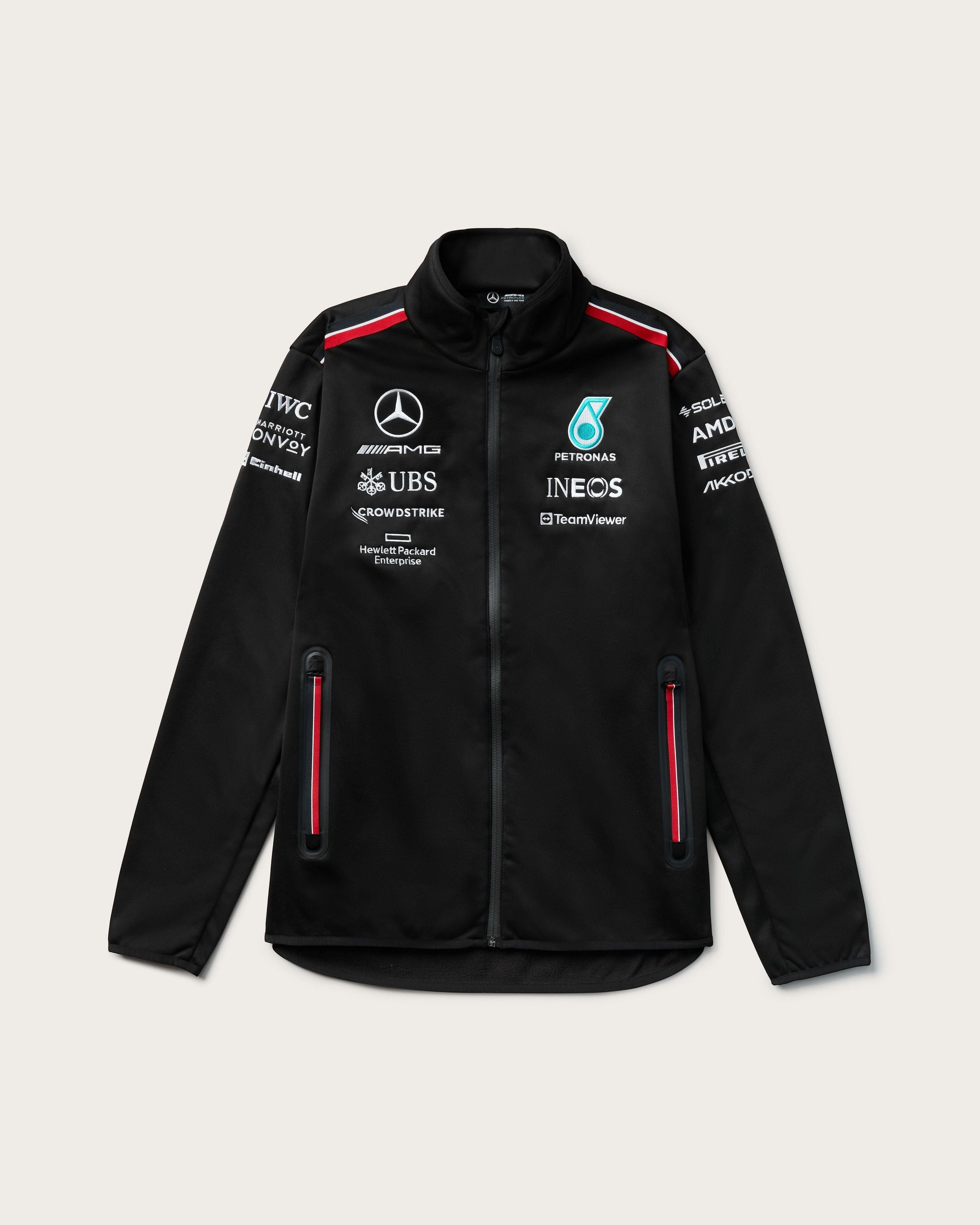 Mens 2023 Team Softshell Jacket Black