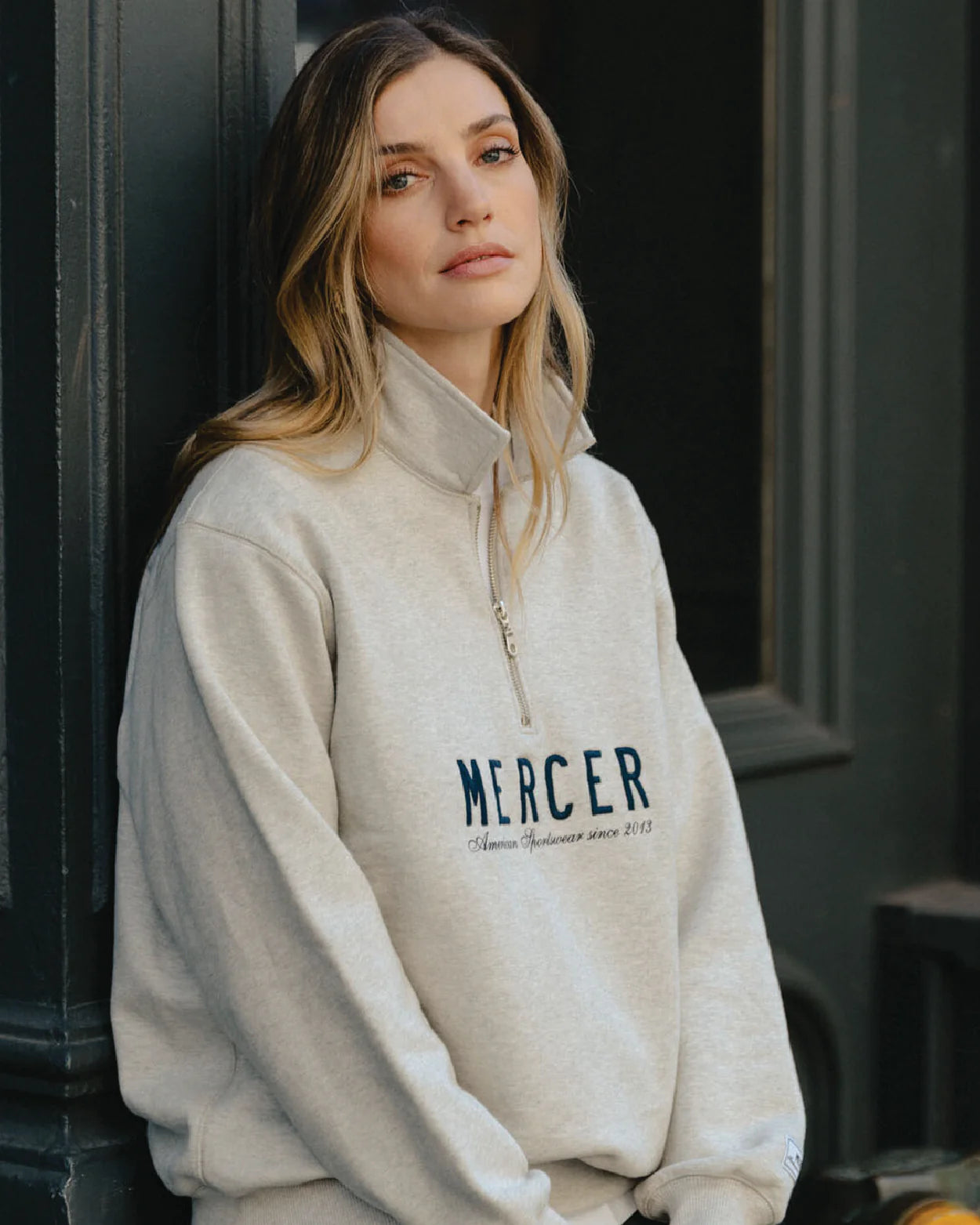 Mercer Quarter Zip Sweatshirts