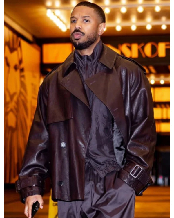 Michael B. Jordan NYC 2025 Leather Jacket