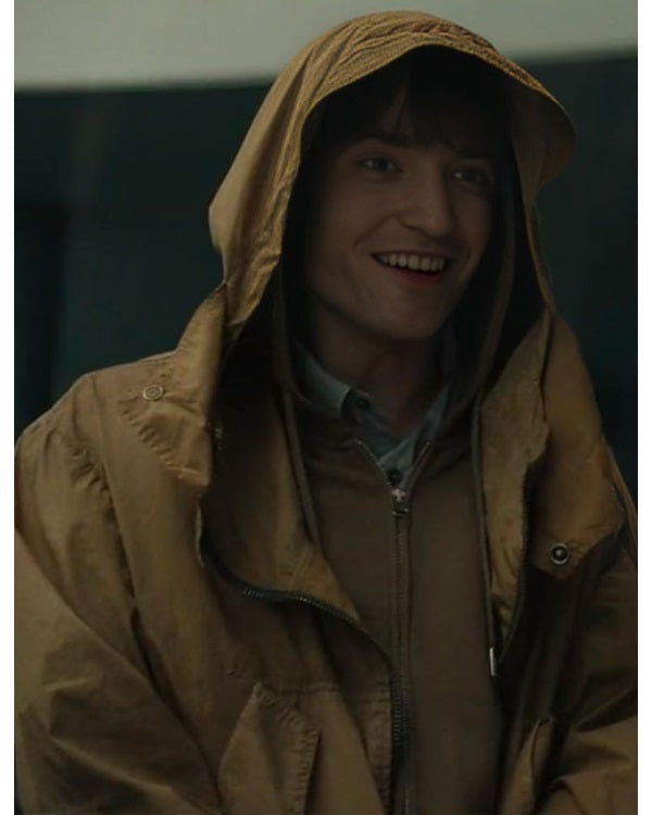 Mickey 17 2025 Robert Pattinson Brown Jacket