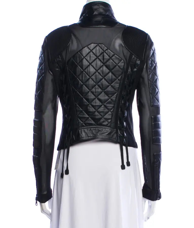 Midnight Texas S02 Olivia Charity Moto Leather Jacket