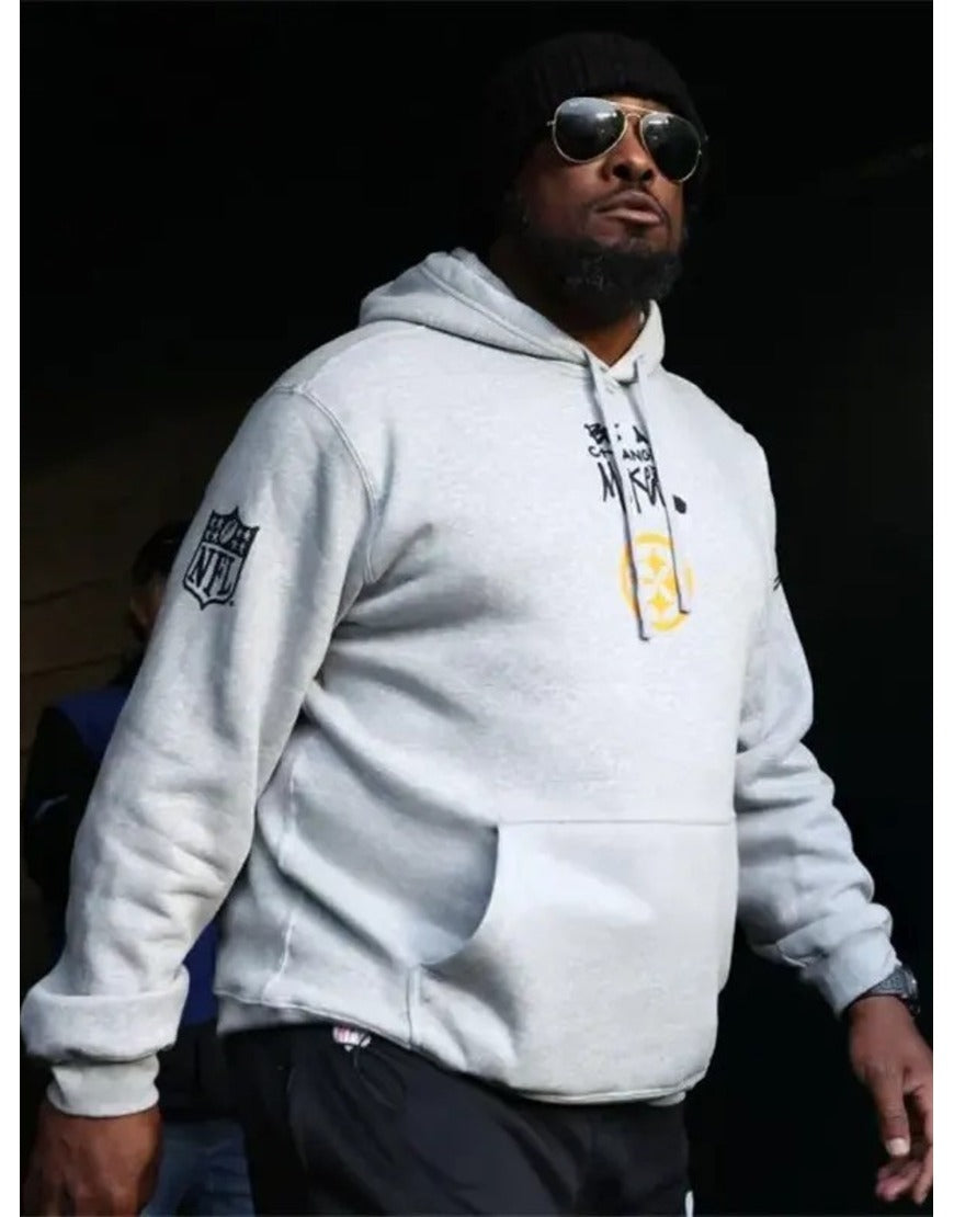 Mike Tomlin Pittsburgh Steelers Be A Change Maker Hoodie