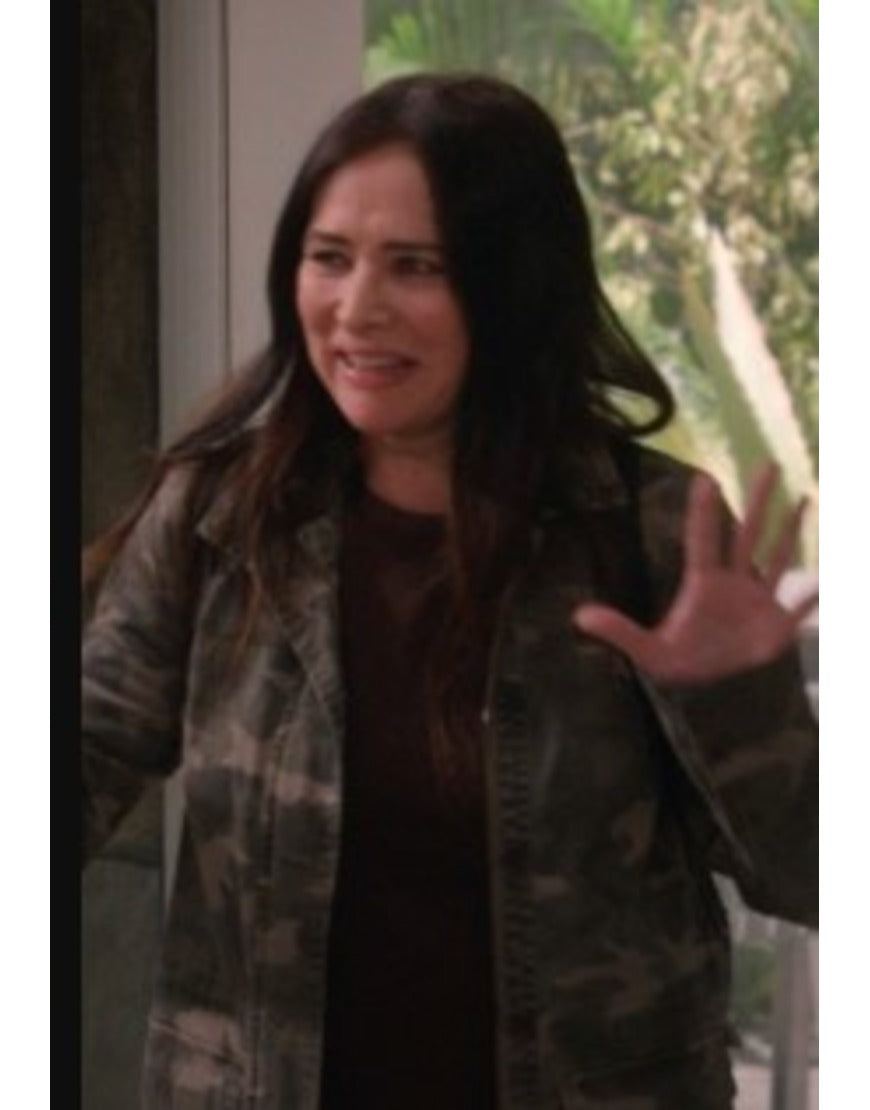 Mid-Century Modern 2025 Pamela Adlon Camo Jacket