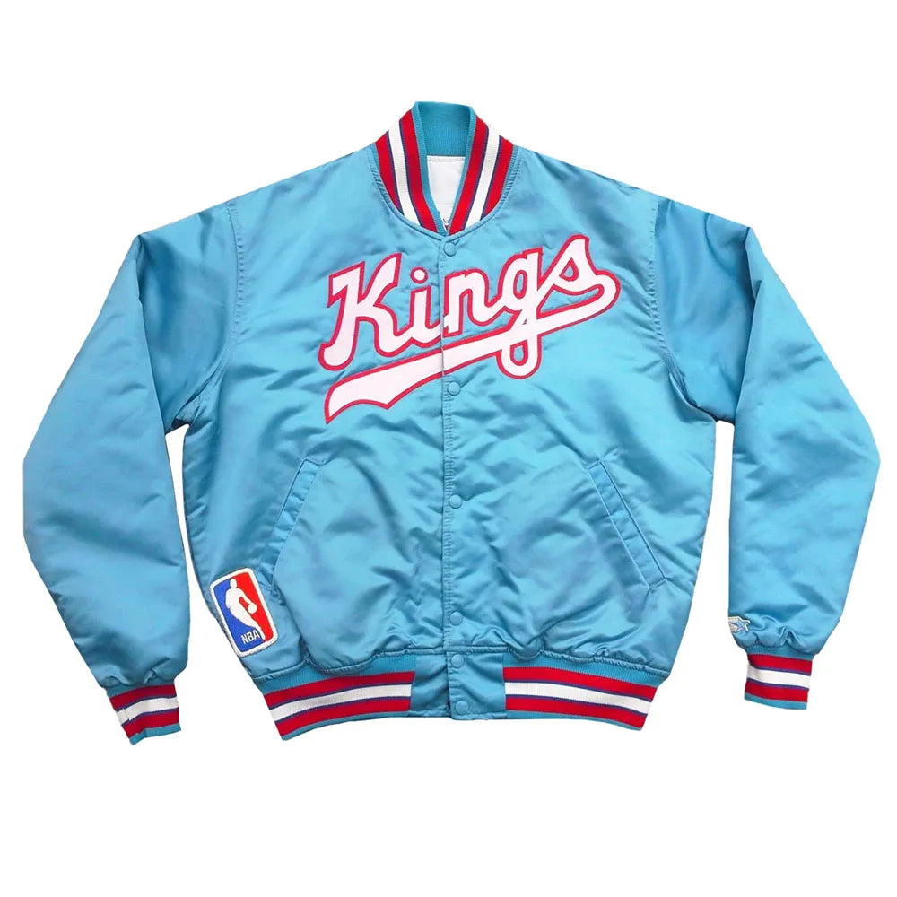 80’s Sacramento Kings Mint Satin Jacket