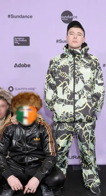 Liam Óg Kneecap 2024 Printed Tracksuit