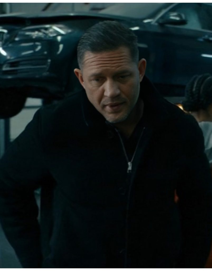 MobLand 2025 Tom Hardy Black Jacket