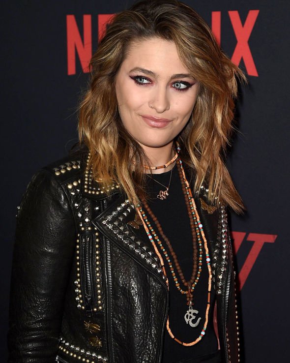 Paris Jackson Black Leather Jacket