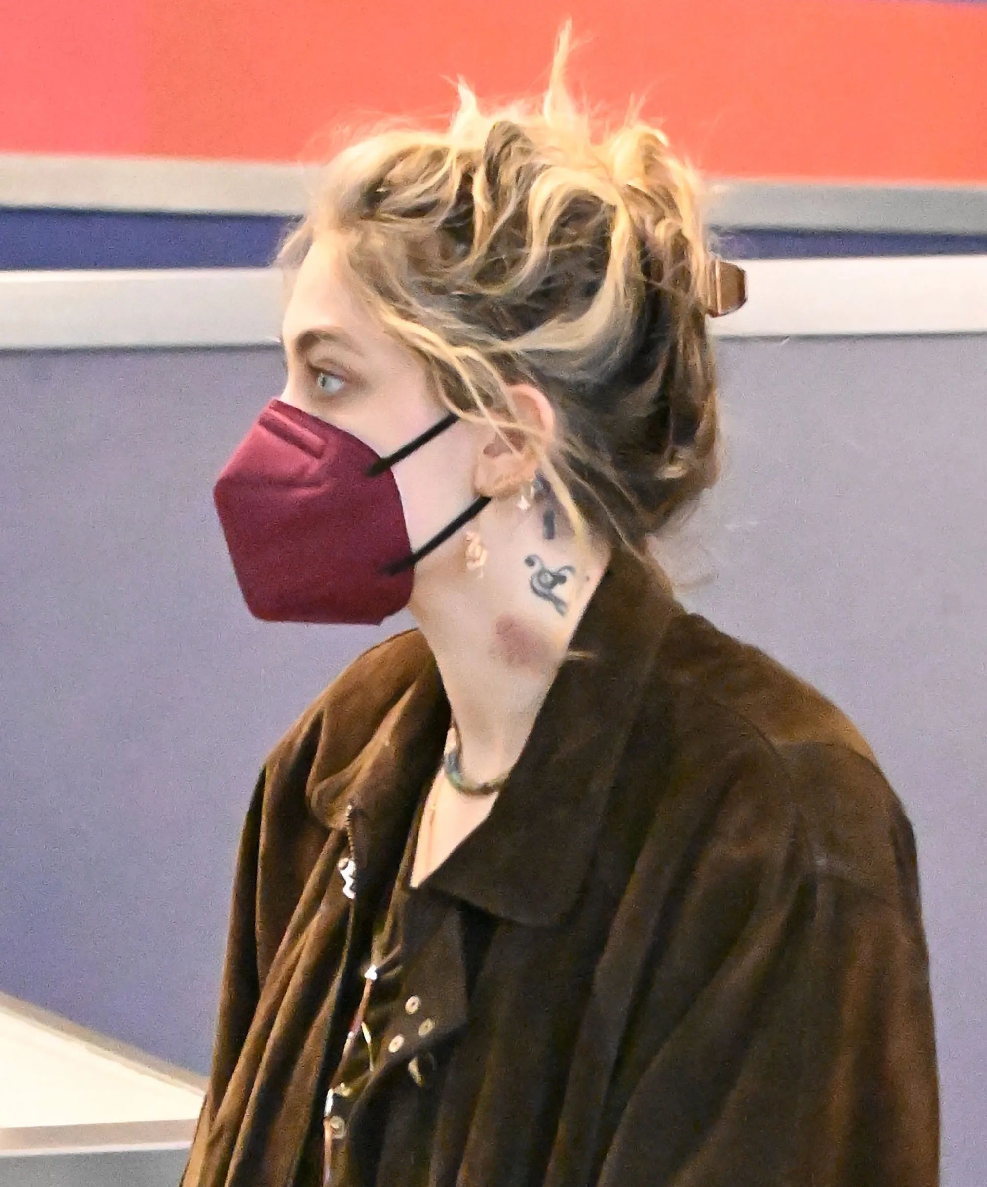 Paris Jackson Brown Trench Coat