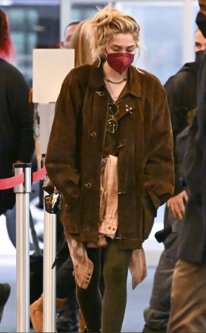 Paris Jackson Brown Trench Coat