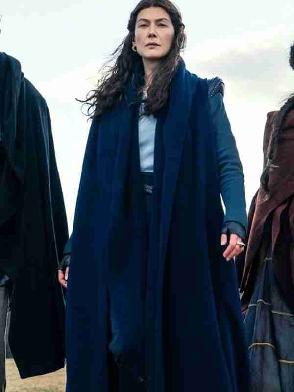 The Wheel Of Time Rosamund Pike Blue Coat