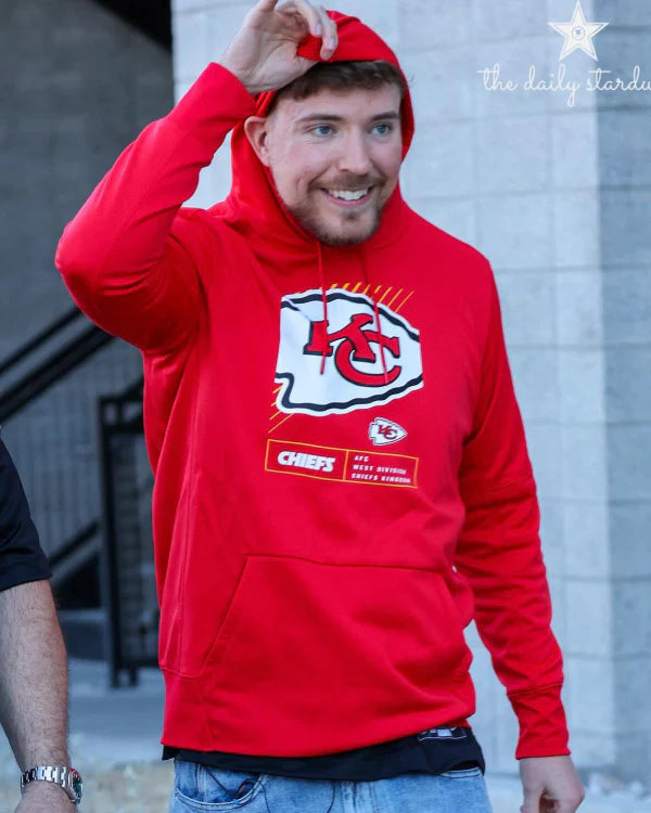 Mr Beast Kansas City Chief Super Bowl LVIII Hoodie