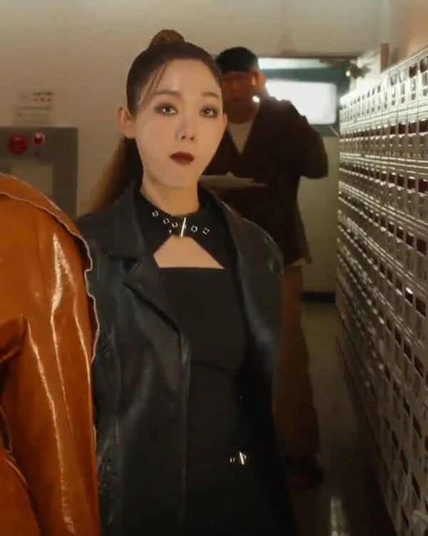 Mr. Plankton Lee Yoo Mi Leather Jacket