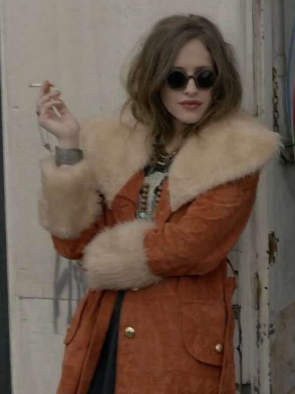 Mr. Robot Carly Chaikin Shearling Coat
