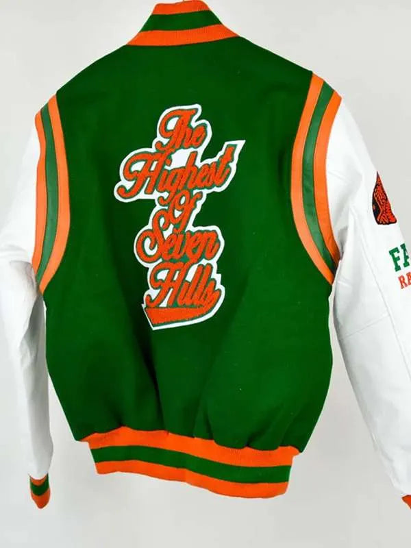 FAMU Rattlers Green Varsity Jacket