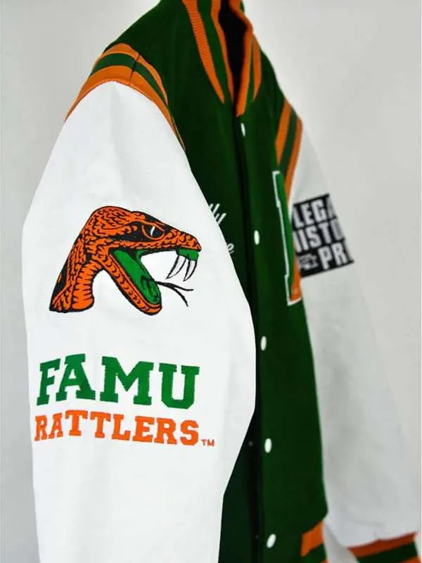 FAMU Rattlers Green Varsity Jacket