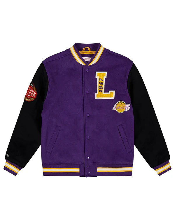 NBA-Team-Lakers-Varsity-Jacket