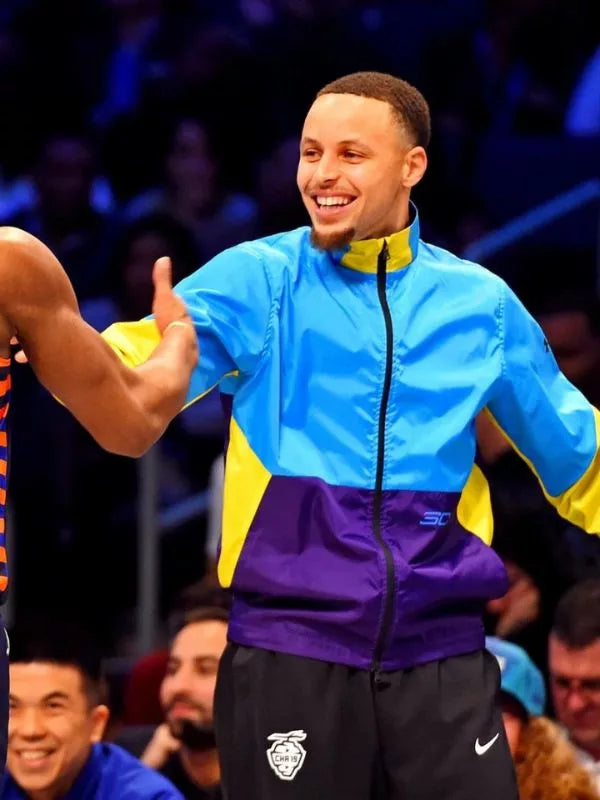 Stephen Curry Color Block Jacket