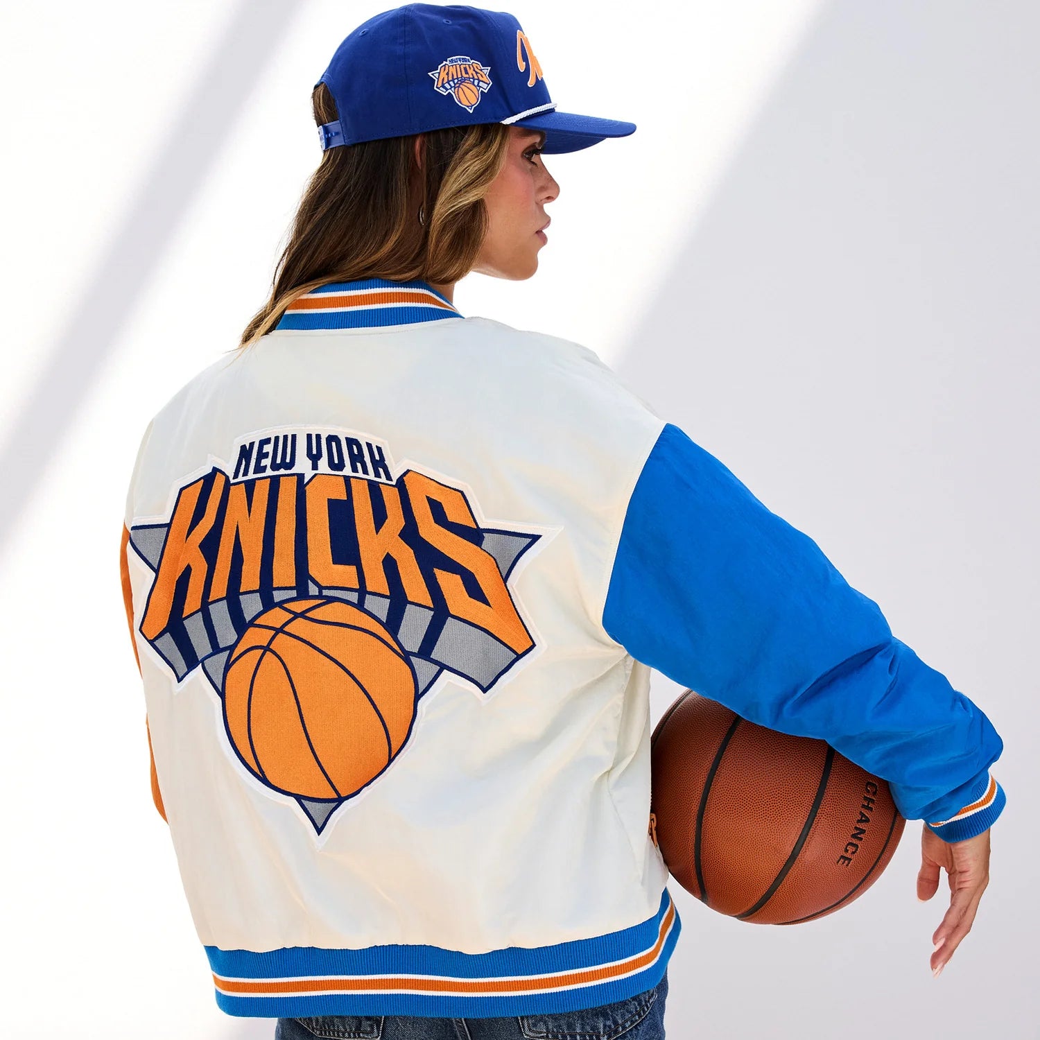 Terez Knicks Bomber Jacket