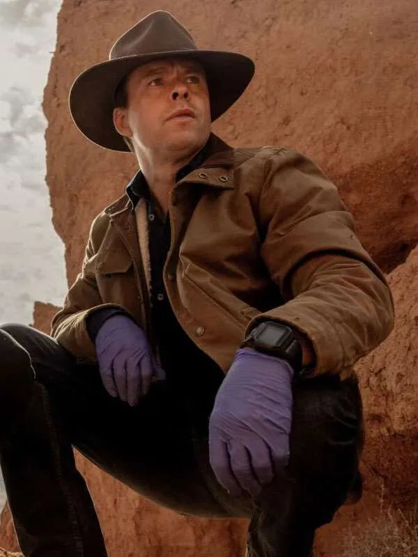 Dallas Jackets - Todd Lasance NCIS Sydney Brown Cotton Jacket