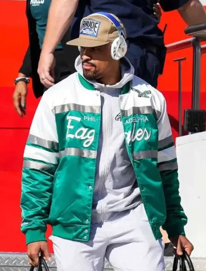 NFL Philadelphia Eagles Jalen Hurts Bomber Jacket