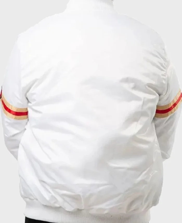 NFL San Francisco 49ers Starter White Jacket