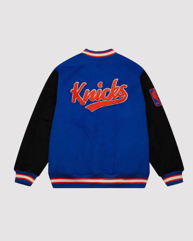 NY Knicks Team Legacy Varsity Jacket