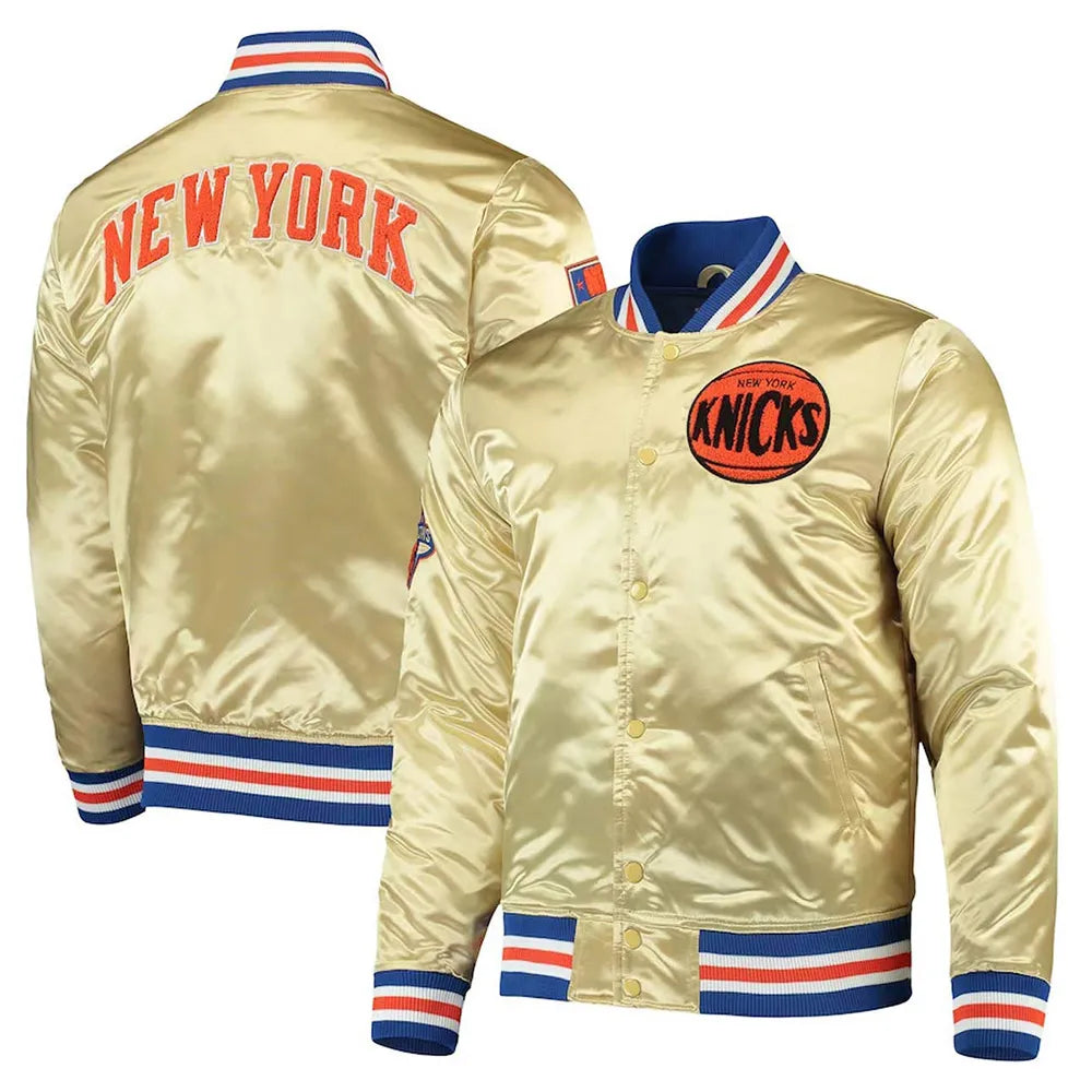 NYKnicks1970Champions50thAnniversaryGoldJacket