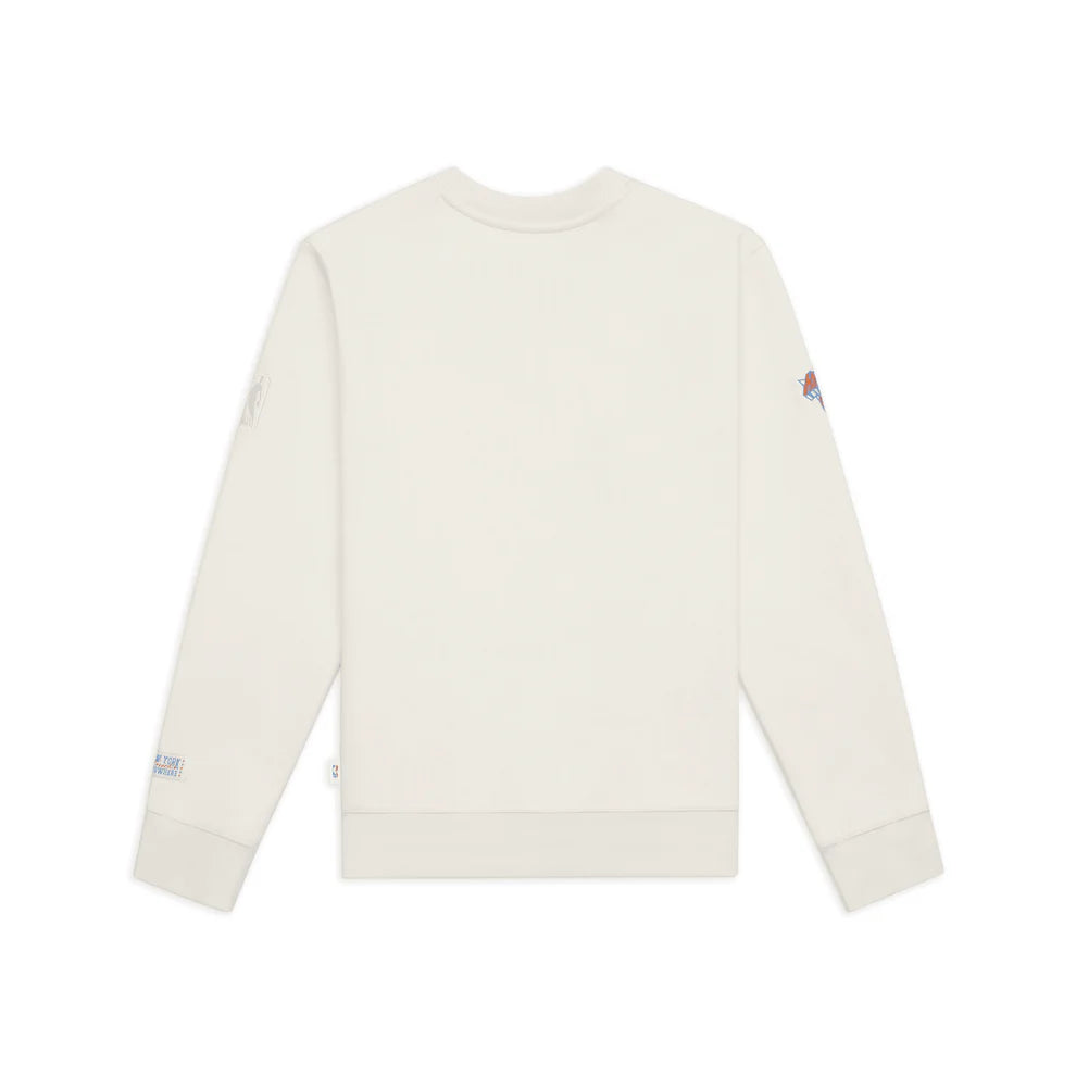 NYON x Knicks Cream Embroidered Signature Crew