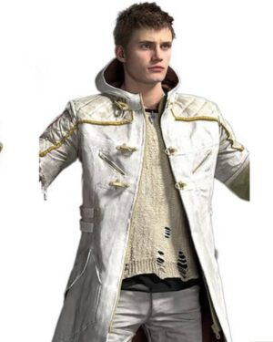 Nero Dlc Ex Devil May Cry 5 Leather Coat