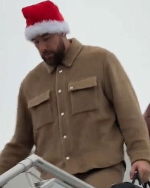 Christmas Chiefs Game Travis Kelce Jacket