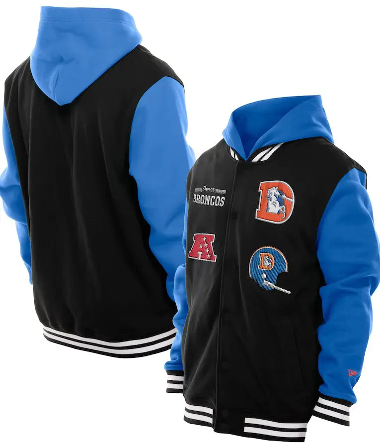 New Era Denver Broncos Hoodie Jacket