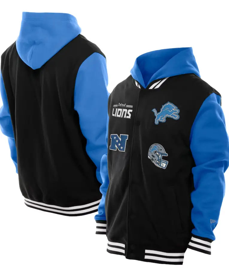 New Era Detroit Lions Hoodie Jacket