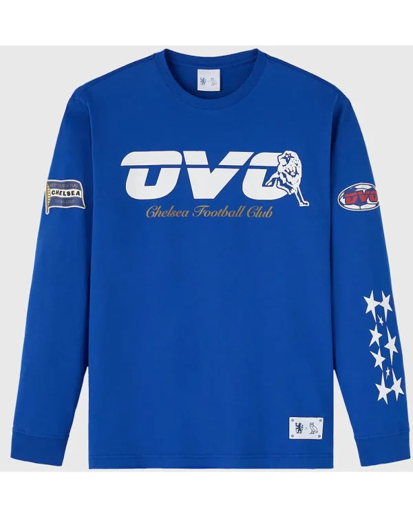 OVO X Chelsea FC Long Sleeve T-Shirt