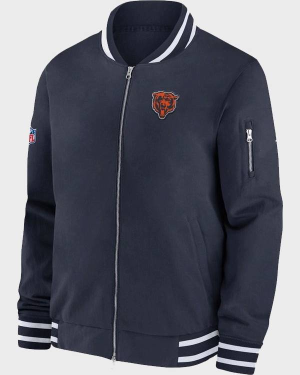 Thomas Brown Chicago Bears Bomber Jacket