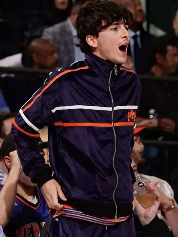 Dallas Jackets - Timothee Chalamet New York Knicks Track Jacket