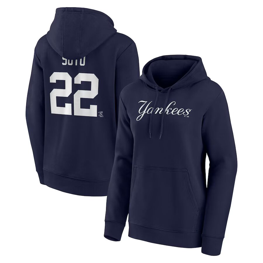 New York Yankees Name & Number Hoodie - Juan Soto 22