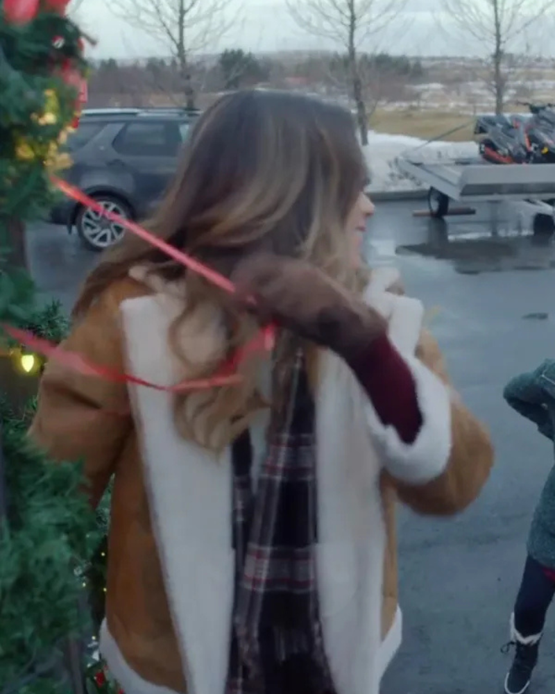 NicholeSakuraTheFinnishLineBrownShearlingJacket