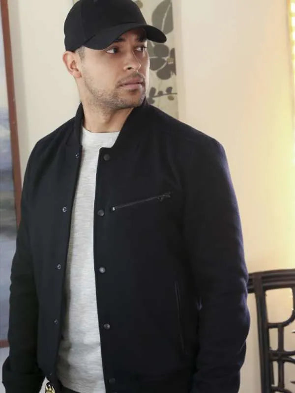 Wilmer Valderrama NCIS S14 Black Jacket