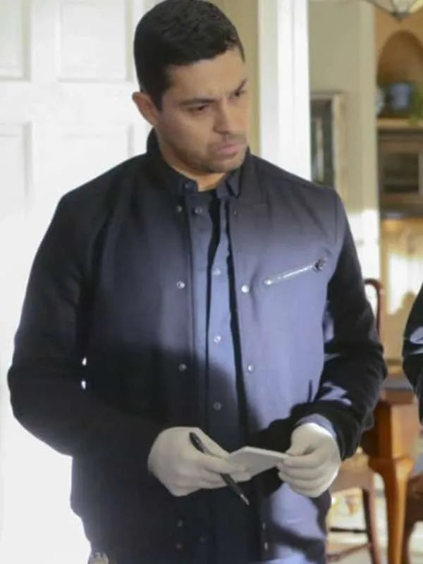 Wilmer Valderrama NCIS S14 Black Jacket