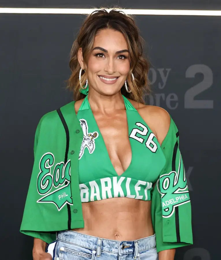 Nikki Garcia Netflix’s Happy Gilmore 2 Green Jersey