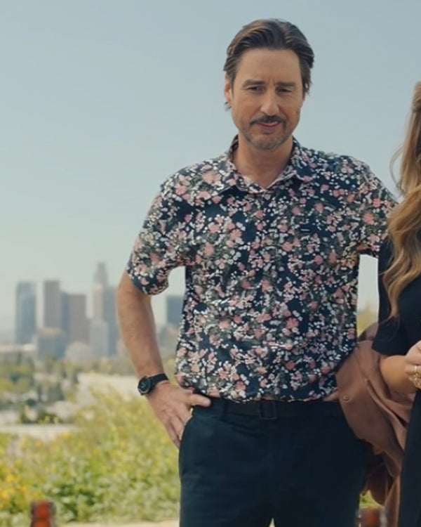 NoGoodDeed2024LukeWilsonFloralShirt