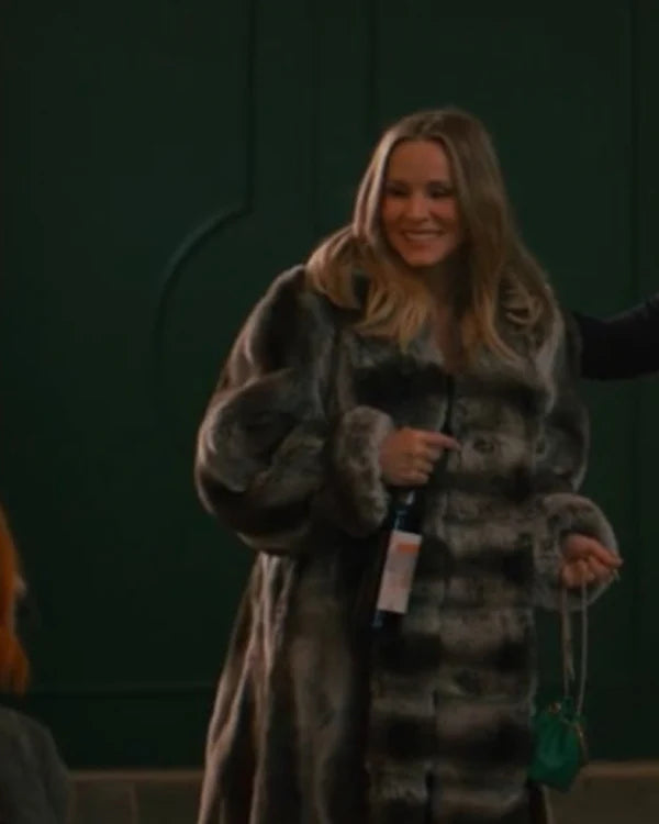 Nobody Wants This 2024 Kristen Bell Fur Coat