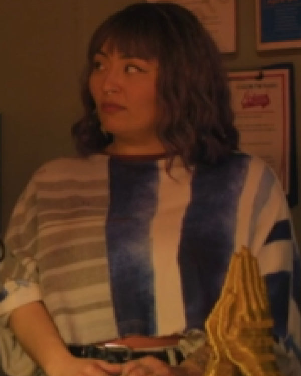 North Of North S1E4 Milles Striped Cropped T-Shirt