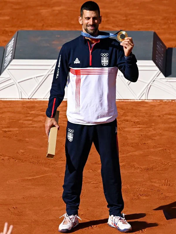 Team Serbia Novak Djokovic Olympic Tracksuit