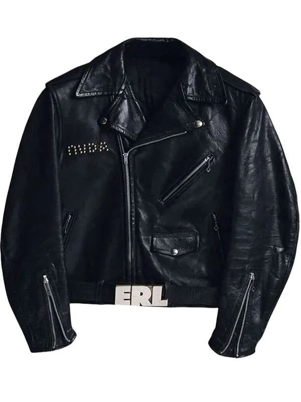 Jensen Huang Leather Jacket